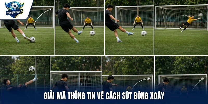 Giải mã thông tin về cách sút bóng xoáy