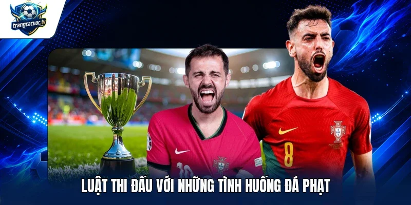 Luật thi đấu với những tình huống đá phạt