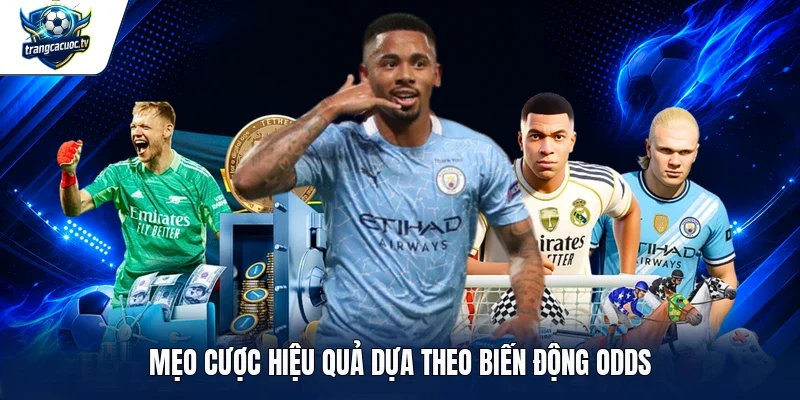 Mẹo cược hiệu quả dựa theo biến động odds