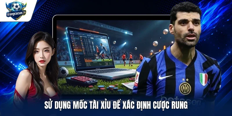 Sử dụng mốc tài xỉu để xác định cược rung